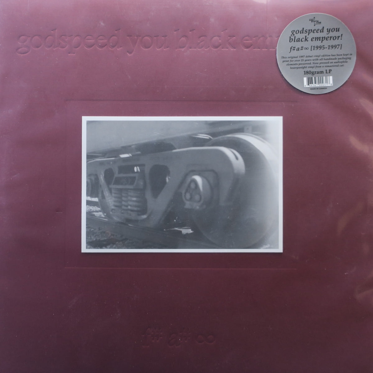 GODSPEED YOU! BLACK EMPEROR 'F#A#∞' Remastered 180g Vinyl LP + inserts ...