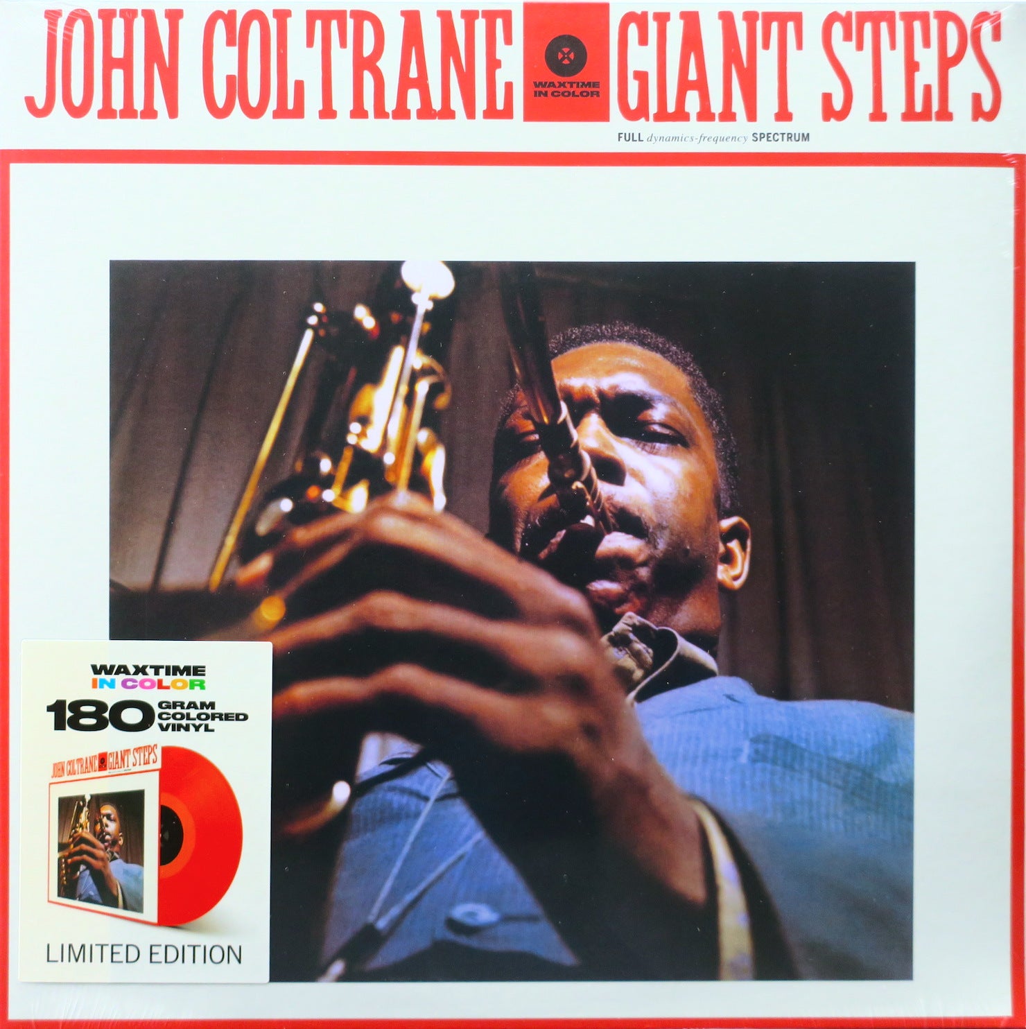 JOHN COLTRANE 'Giant Steps' 180g RED Vinyl LP – GOLDMINE RECORDS