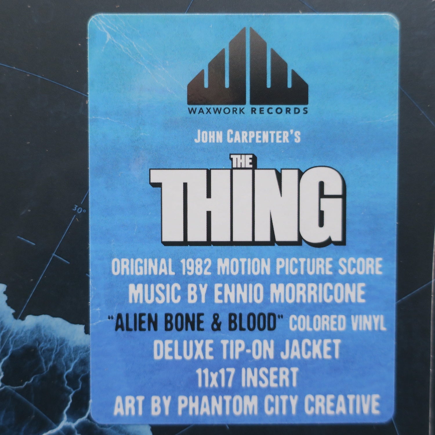 John Carpenter: The Thing (Soundtrack Alien Blood & Bone Vinyl)