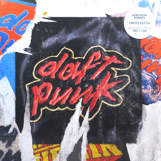 DAFT PUNK 'Homework (Remixes)' Vinyl LP | GOLDMINE RECORDS