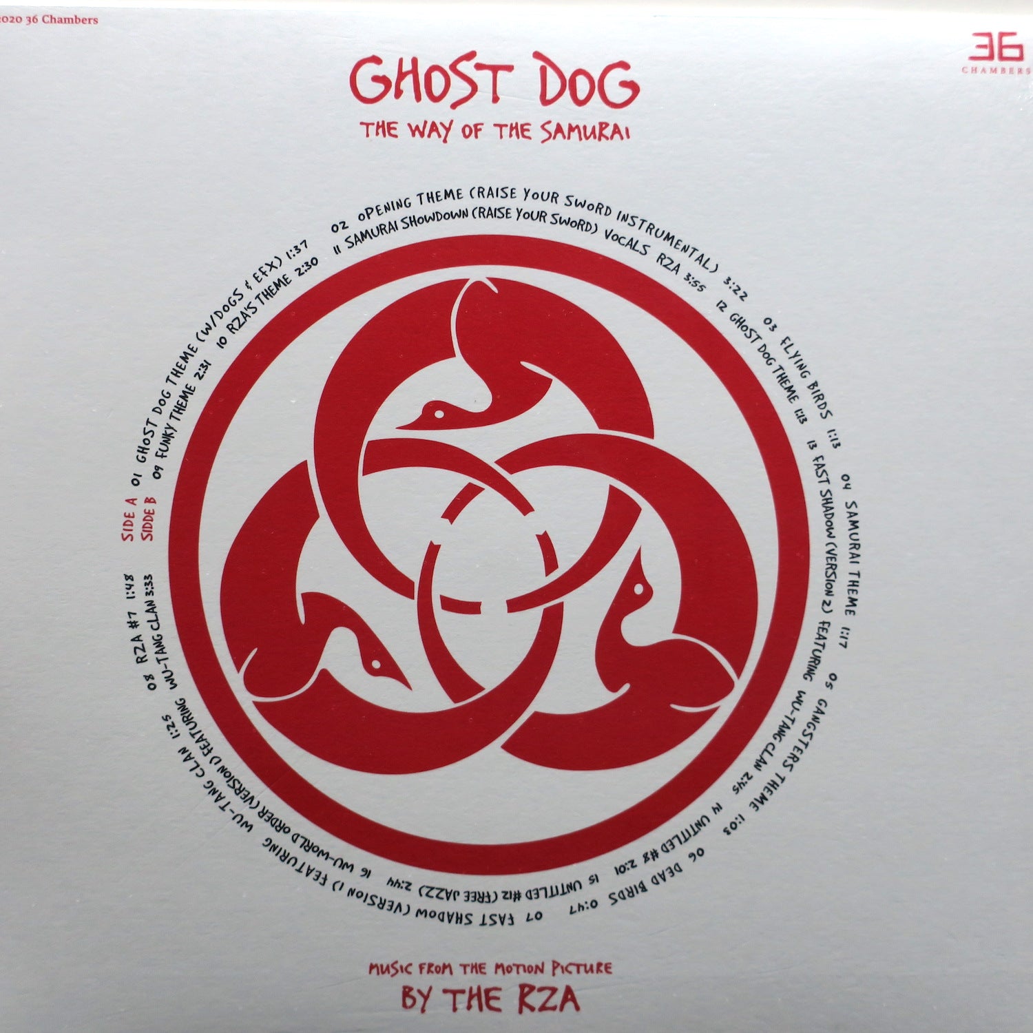 DOG: WAY OF THE Soundtrack by RZA Vinyl LP GOLDMINE RECORDS