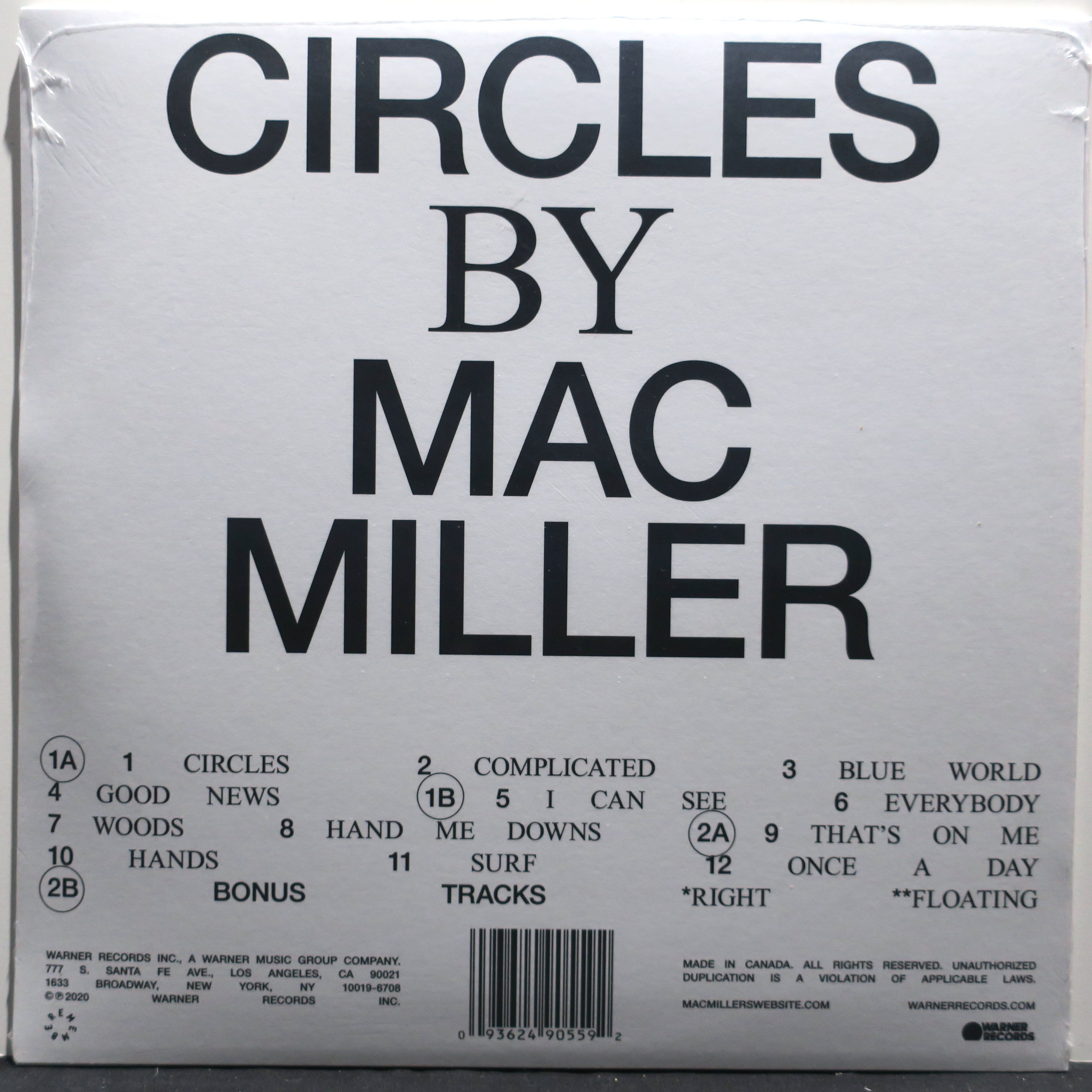 Mac Miller - Circles - Vinyl