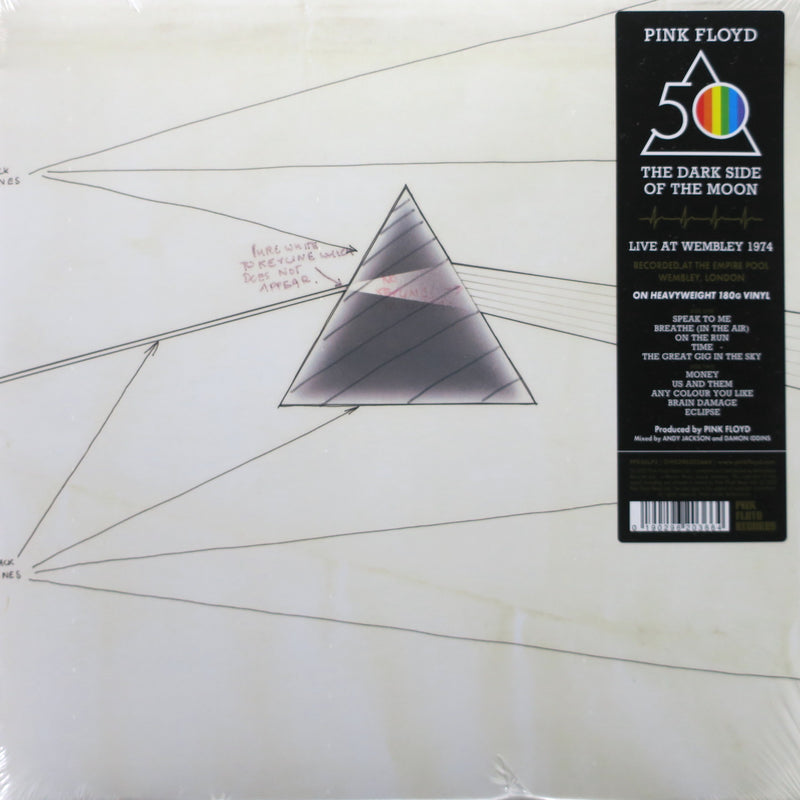 Pink Floyd Dark Side Of The Moon Live At Wembley 1974 Vinyl Lp 50th Goldmine Records